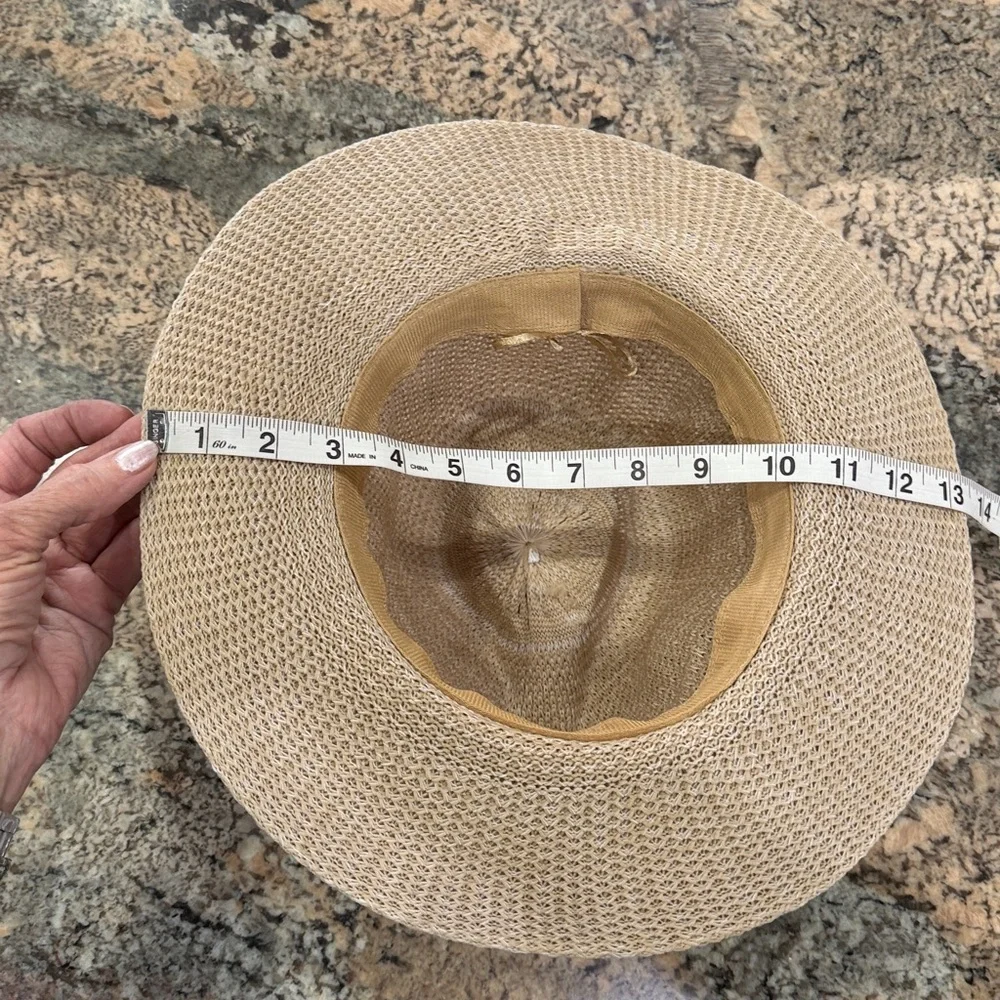 Stylish Beige Woven Hat